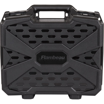 Flambeau Double Deep Pistol Case - 30 x 17 x 18 Inches, Rugged Polymer Storage for Multiple Firearms