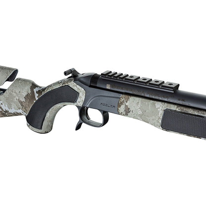 CVA Accura MR-X V2 Muzzleloader 50 Caliber with 26-Inch Tungsten/Oil Green Finish and 0MOA Rail