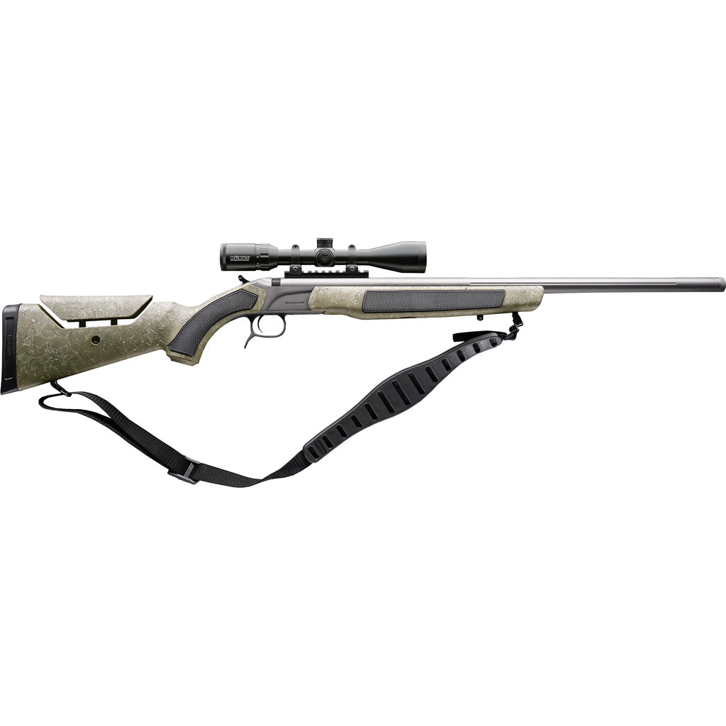 CVA Accura MR-X V2 Muzzleloader Package 50 Cal with 26 Inch Tungsten/OD Green Stock and KonusPro Scope