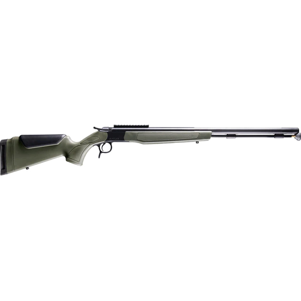 CVA Optima V3 Muzzleloader 50 Caliber with 26 Inch Nitride Barrel and OD Green Stock