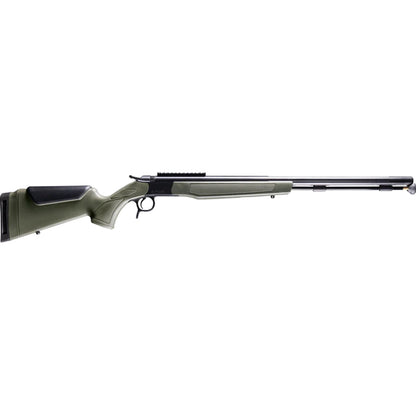 CVA Optima V3 Muzzleloader 50 Caliber with 26 Inch Nitride Barrel and OD Green Stock