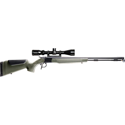 CVA Optima V3 Muzzleloader Package 50 Caliber with Scope and OD Green Stock
