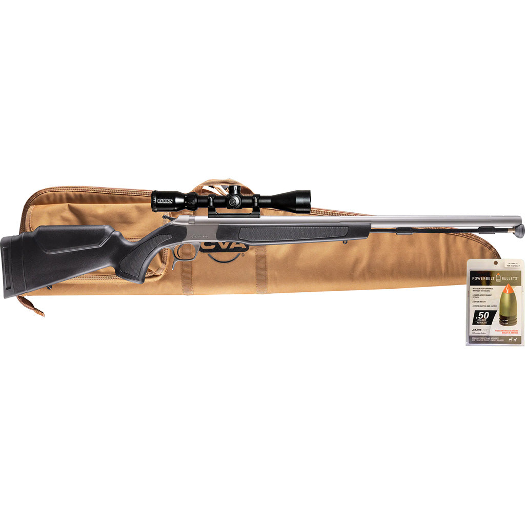 CVA Optima V3 .50 Caliber Muzzleloader Package with Scope and 26-Inch Stainless Barrel