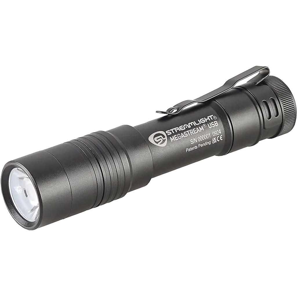 Streamlight Megastream Rechargeable USB Flashlight 1800 Lumens with Battery and Cable