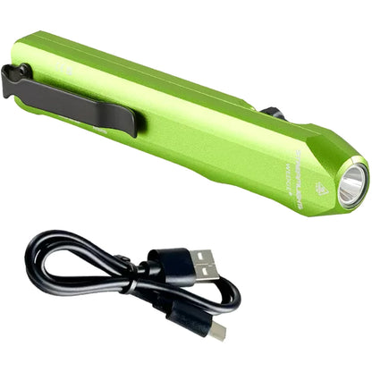 Streamlight WedgeXT 1000 Lumen Lime Green LED Flashlight with USB-C Rechargeable Battery
