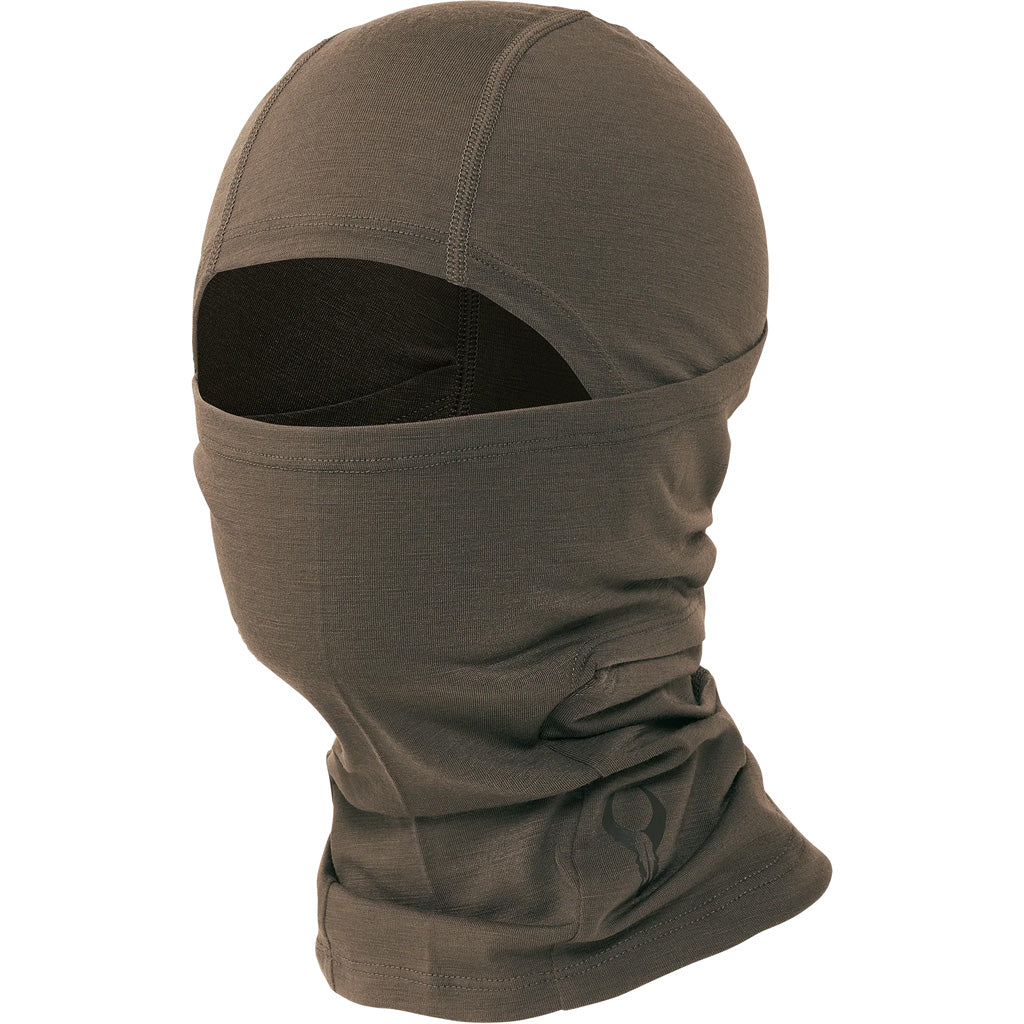 Badlands Pecora Merino Balaclava Mud OSFA with DuraSpun Merino Construction