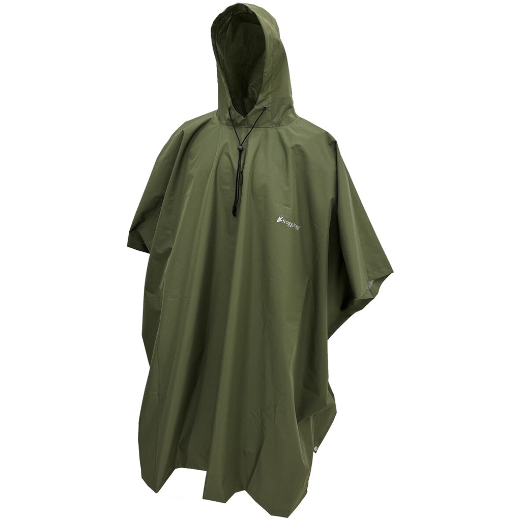 Frogg Toggs Poncho Tarp Army Green OSFA - Waterproof Ripstop Polyester Rain Gear and Tarp