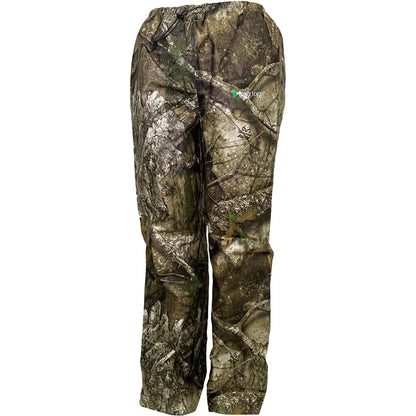 Frogg Toggs Pro Action Pant Realtree APX Large * Waterproof Hunting Pants with Adjustable Waist and Zipper Leg Openings