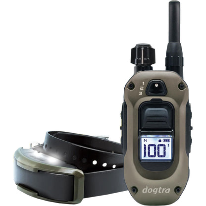 Dogtra 1900X Remote Collar for Dogs - 1 Dog Unit with 3/4-Mile Range and Waterproof Design