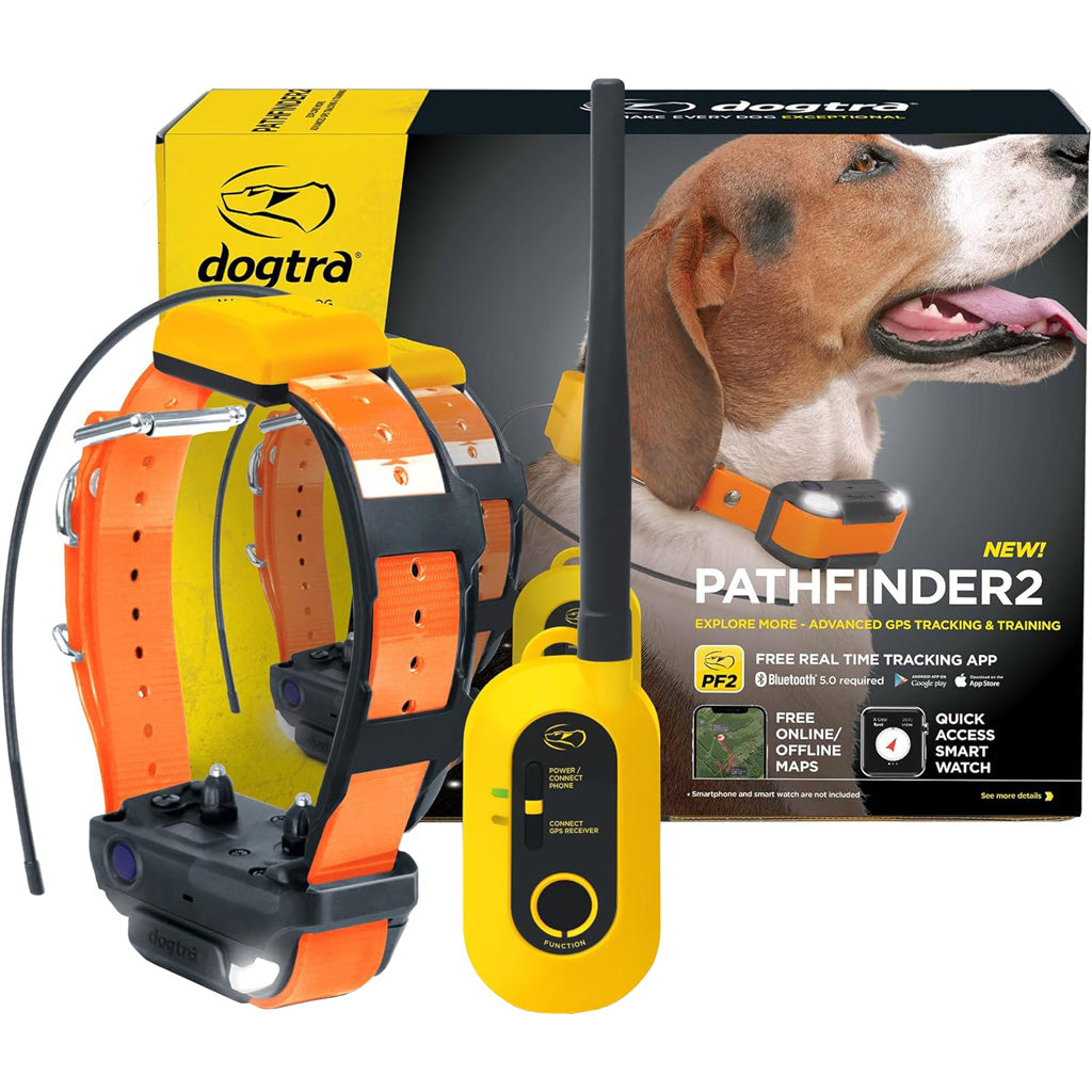 Dogtra Pathfinder2 Wireless GPS Collar for Dogs - Reliable Tracking up to 9 Miles