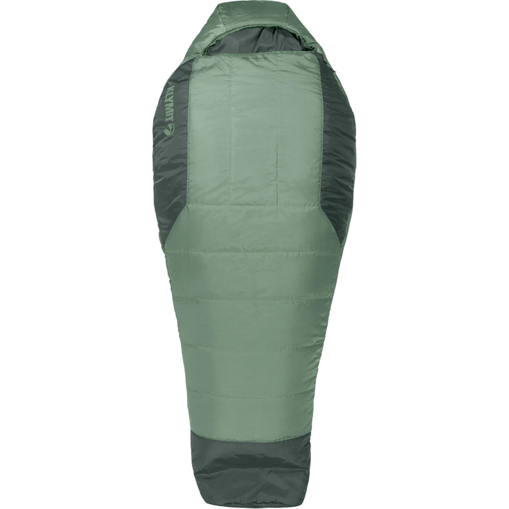 Klymit Wild Aspen 20 Sleeping Bag Green for Three-Season Camping