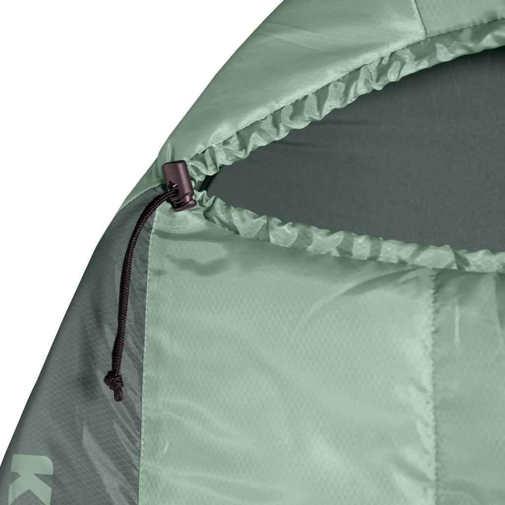 Klymit Wild Aspen 20 Sleeping Bag Green for Three-Season Camping
