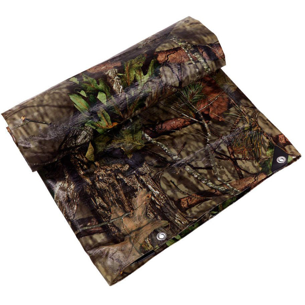 Allen Tarp 8 x 10 feet Mossy Oak Country DNA - Heavy-Duty Weather-Resistant Cover