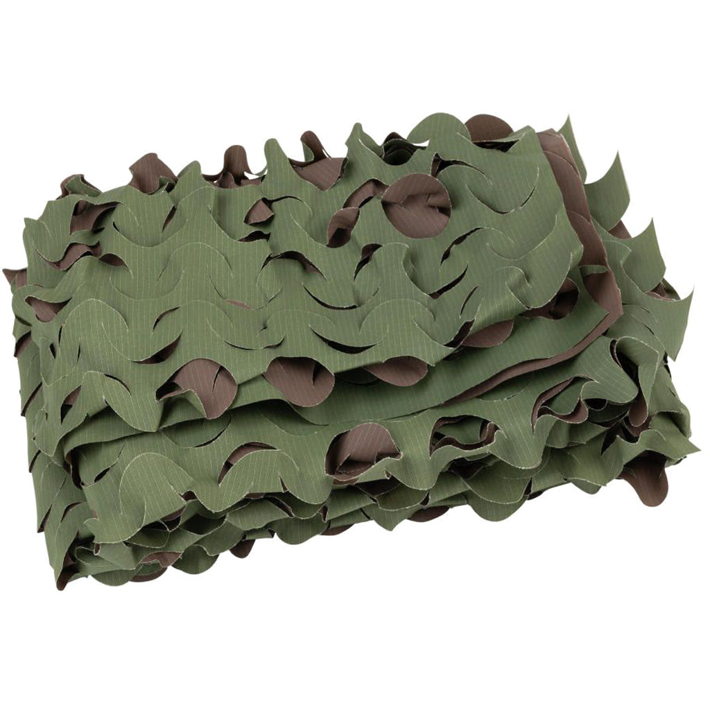 Allen Die-Cut Camo Blind Material 10 ft x 58 in Olive &amp; Brown for Concealment