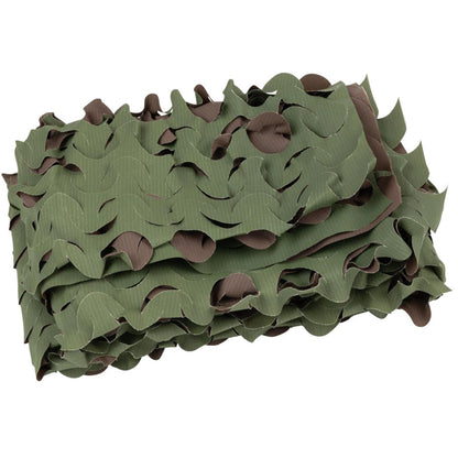 Allen Die-Cut Camo Blind Material 10 ft x 58 in Olive &amp; Brown for Concealment
