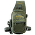Allen Cedar Creek Sling Pack - Waterproof Fishing Tackle Bag with Fold-Down Workstation and Adjustable Straps