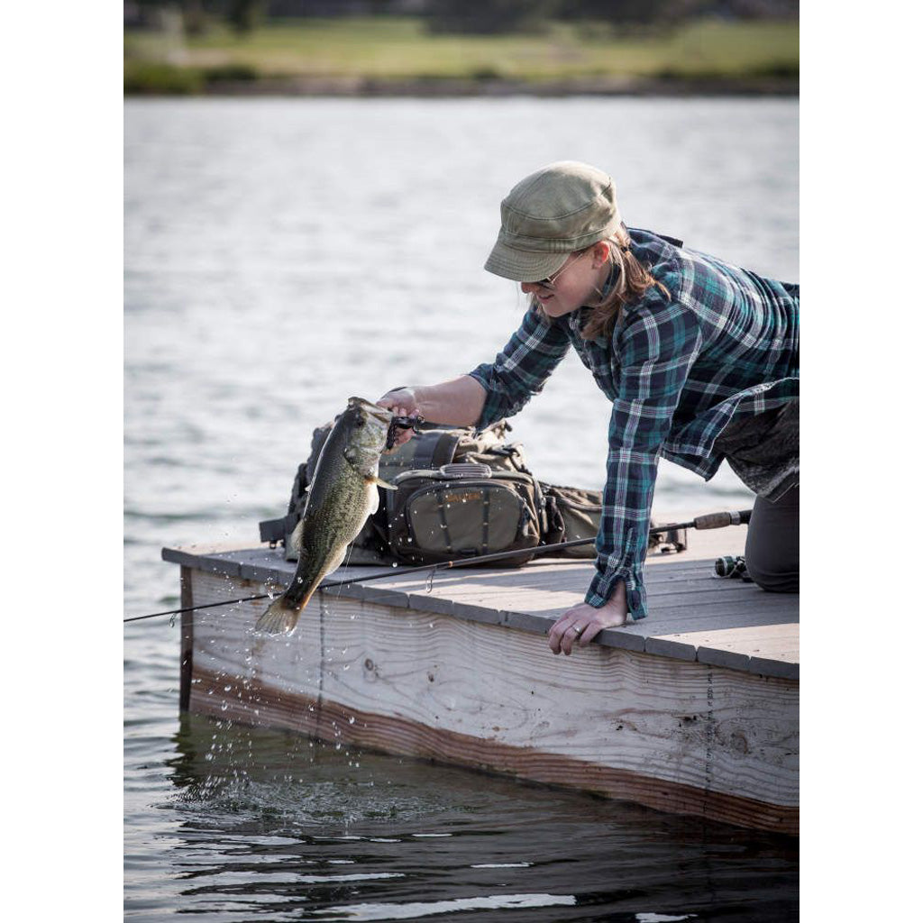Allen Eagle River Lumbar Pack Gray * Versatile Fly Fishing Gear Storage Solution