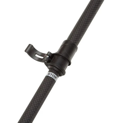 Allen Axial Carbon Atom Shooting Stick Monopod 61" * Lightweight Adjustable Rifle Support with Dura-Grip Rubber Rest