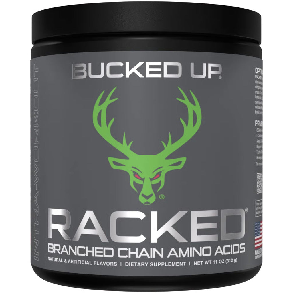 Bucked Up Racked BCAA Watermelon - 30 Servings for Muscle Recovery &amp; Fat Burning