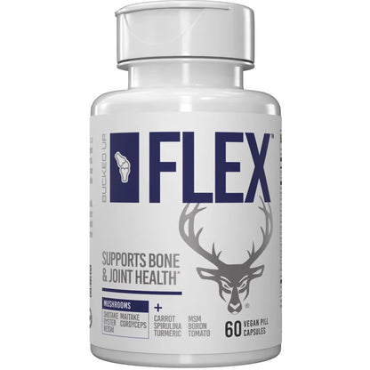 Bucked Up Flex Bone &amp; Joint Supplement * 60 Capsules for Joint Support and Overall Wellness