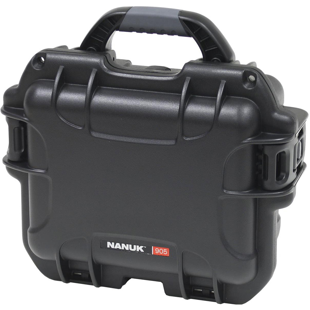 Nanuk Hard Cases Pistol and Accessory Waterproof Hard Case with Foam - Black, 9.4 x 7.4 x 5 inches