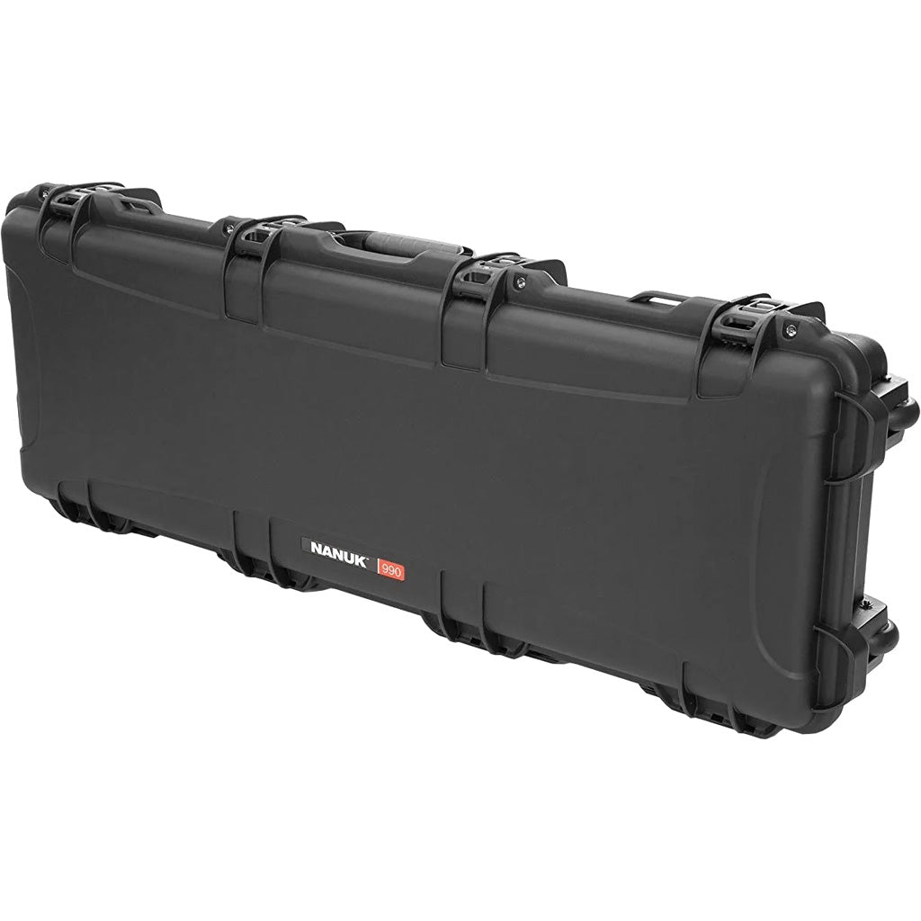 Nanuk Long Gun Hard Case with Foam * 44 Inch Waterproof Impact-Resistant Rifle Case with Retractable Wheels and TSA Lock