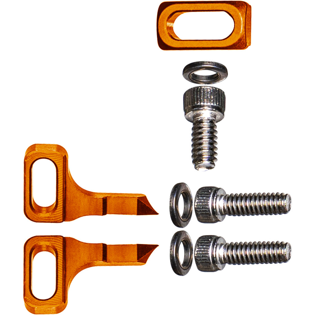 Axcel LANDSLYDE Pointers and Dead Stop Kit * Orange Upper and Lower Pointers for Axcel Driver Sight Models