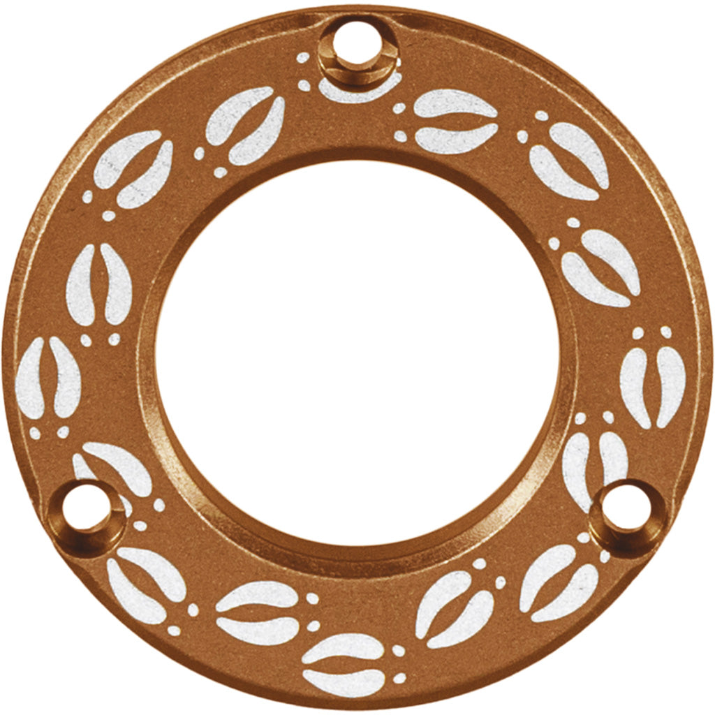 Axcel Driver Hubcap Coyote Tan with Engraving Deer Tracks Pattern for Axcel Driver Hunting Sight