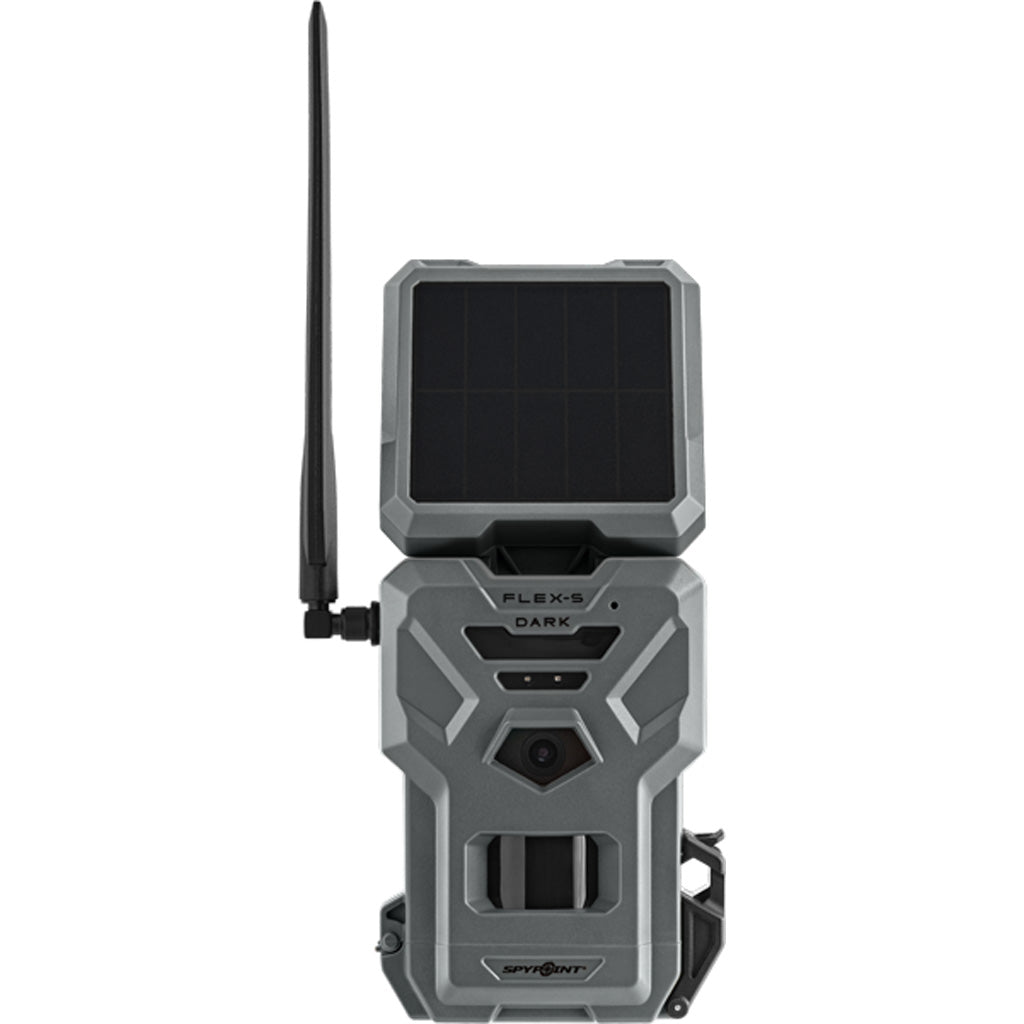 SpyPoint Flex-S Dark Cellular Trail Camera with 40MP Resolution and Solar Panel