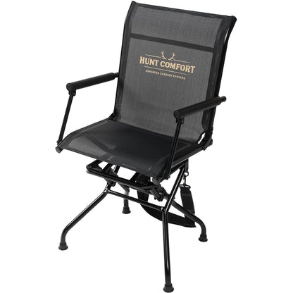 Summit Hunt Comfort Mesh Lite Portable Chair with Adjustable Heights and 360? Swivel