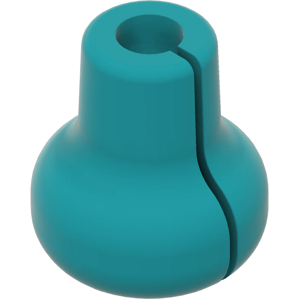 Pine Ridge Beak Button Turquoise 1 Pack - Comfortable, Durable Arrow Nocks