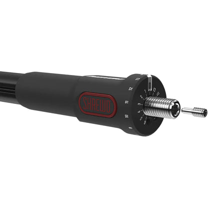 Shrewd Archery INDX Series Stabilizer Matte Black .625 OD 8-inch