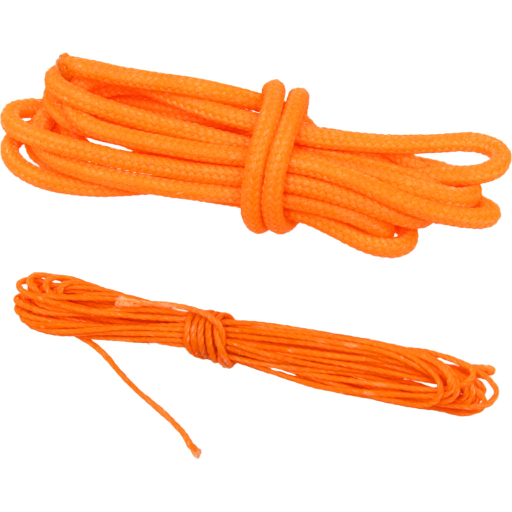 October Mountain Loop &amp; Serving String Repair Kit Orange 3ft/6ft for Bowstring Maintenance