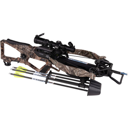Excalibur Hybrid X Crossbow Package with 440 fps Performance and Integrated Crank Cocking Device