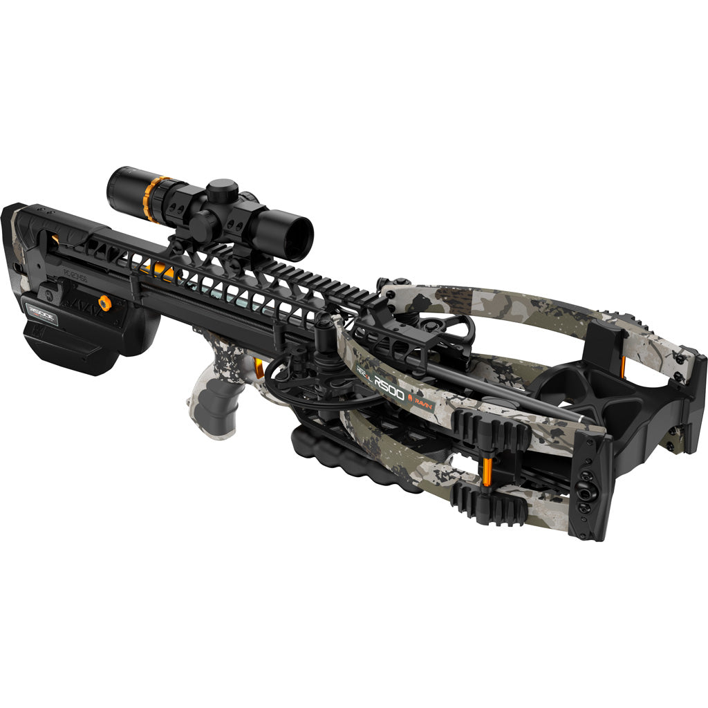 Ravin R500E Crossbow Package Kings XK7 Camo with Speed Lock Scope and Electric Drive System