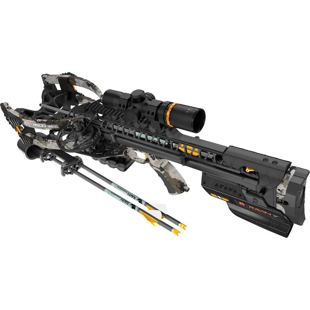 Ravin R500E Crossbow Package Kings XK7 Camo with Speed Lock Scope and Electric Drive System