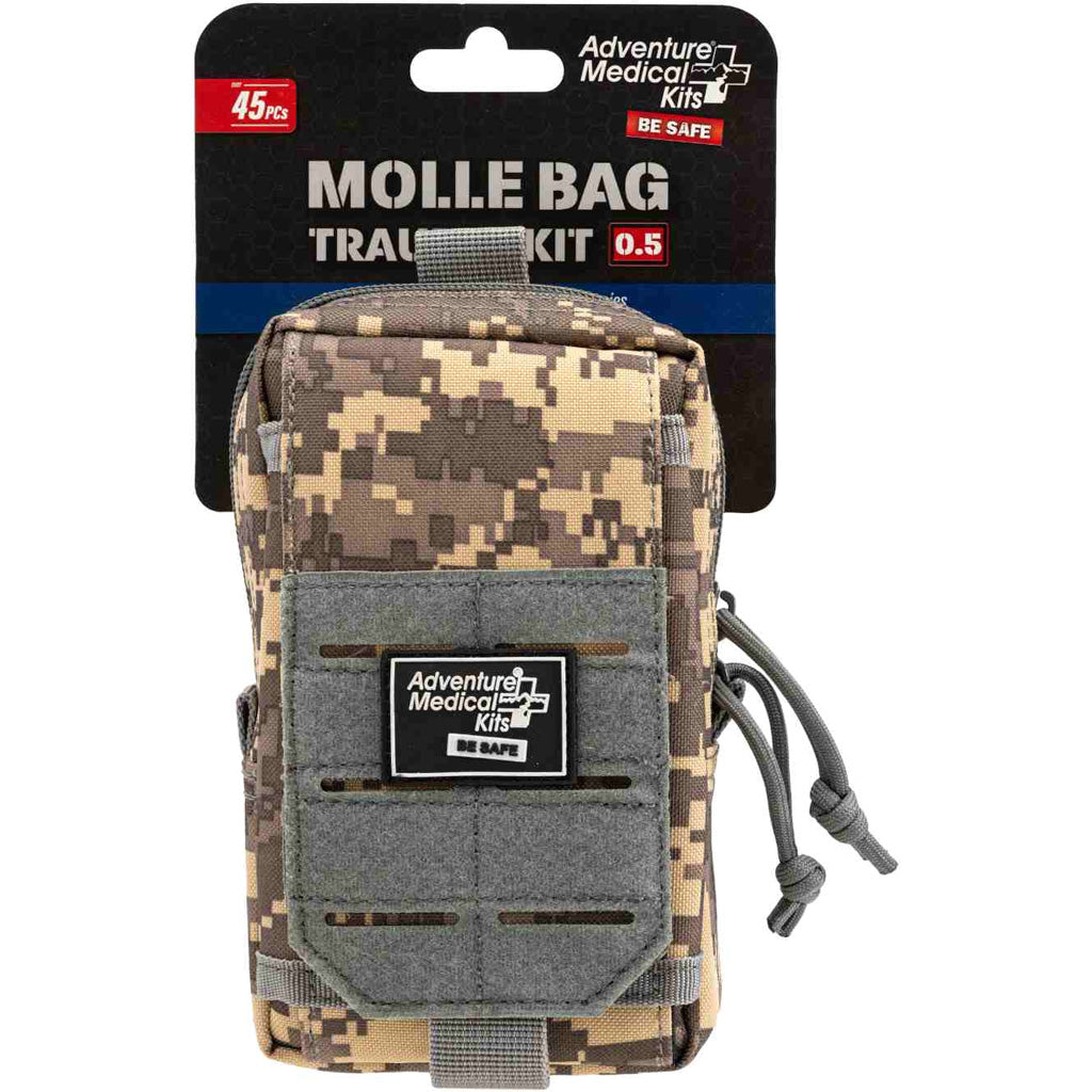 Adventure Medical Molle Bag Trauma Kit 0.5 Camo * Compact First Aid Solution for Outdoor Adventures