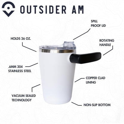 Outsider The AM Travel Mug Light Blue