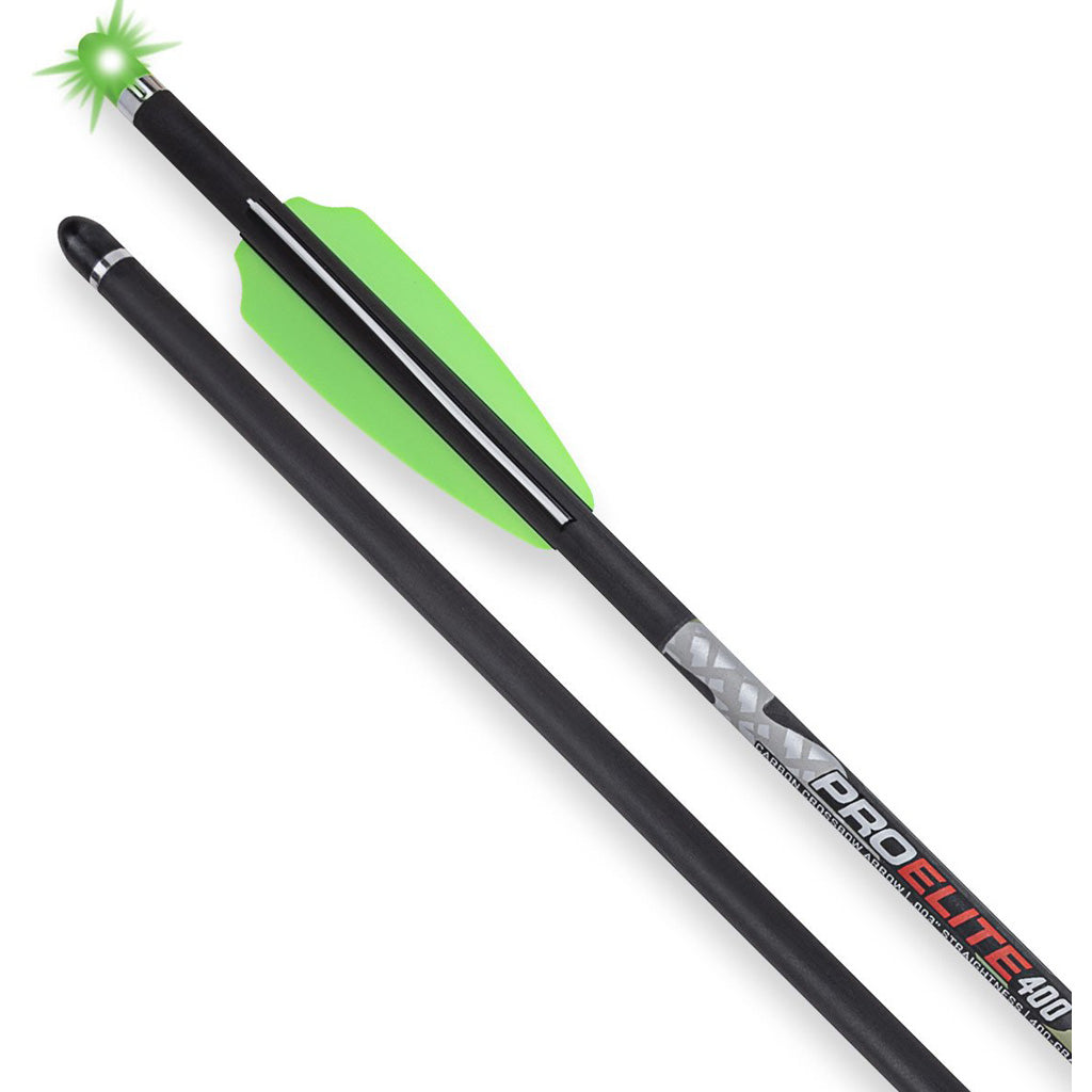 TenPoint Pro Elite Select 400 Lighted Carbon Bolts 20 in. Alpha Blaze Nocks 3 pk.