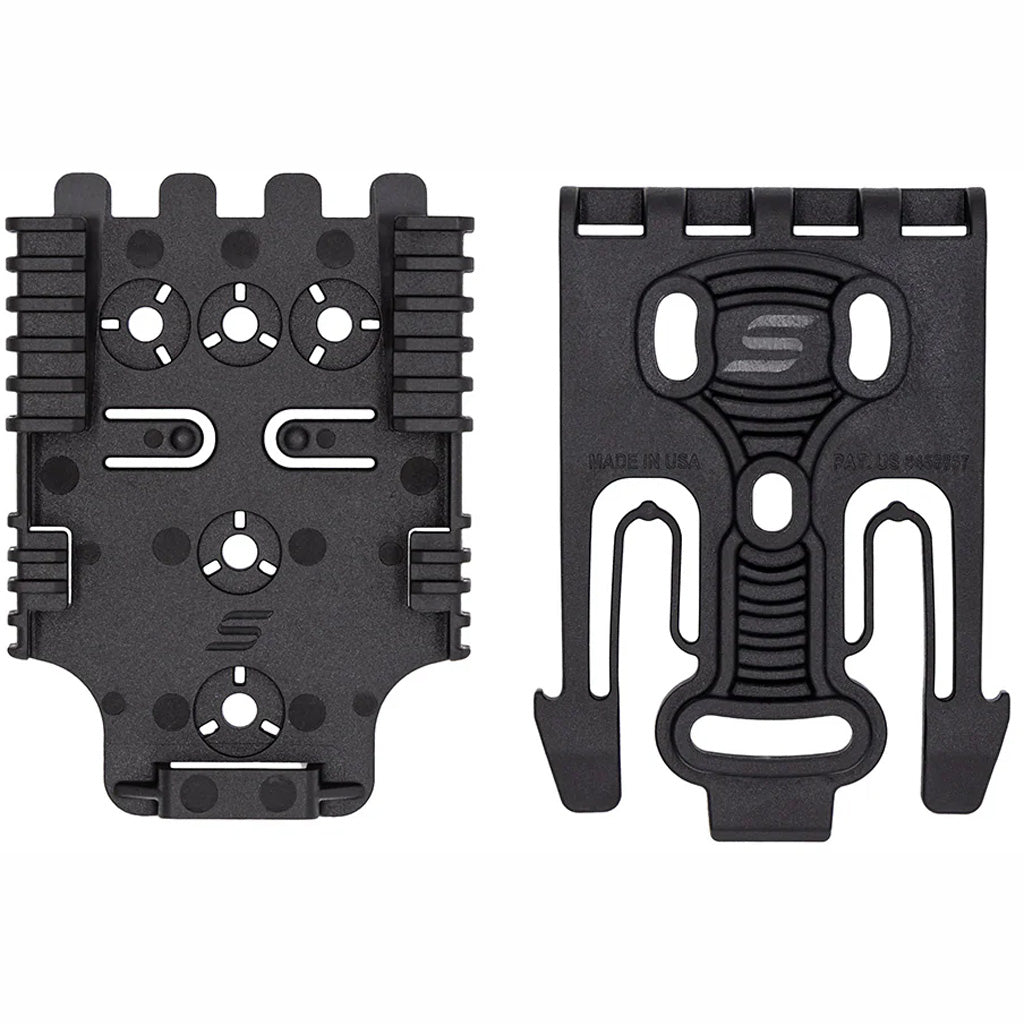 Safariland Quick2 Locking System Kit Fork &amp; Receiver Black