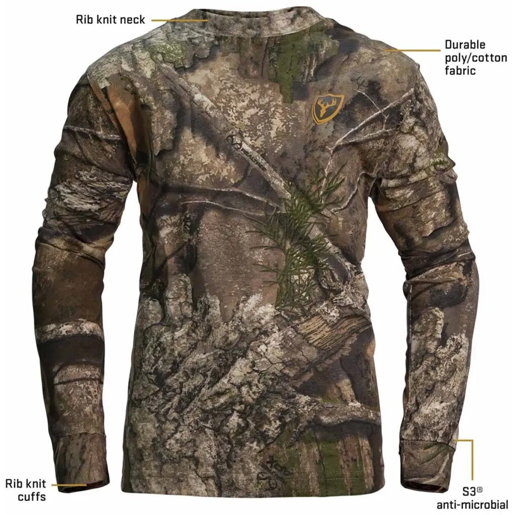 Blocker Youth Fused Cotton LS Shirt RT APX Youth Medium