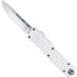 Cobtratec Abalone Edge OTF Knife Switchblade White/Abalone