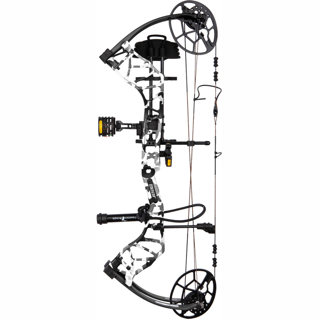 Bear Legit MAXX RTH Bow Package Fred Bear Whiteout/Black 70 lbs. LH