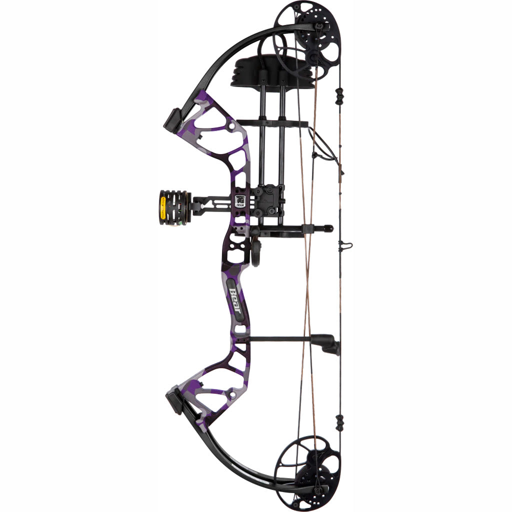 Bear Royale RTH Bow Package Fred Bear Twilight/Black 50 lbs. RH
