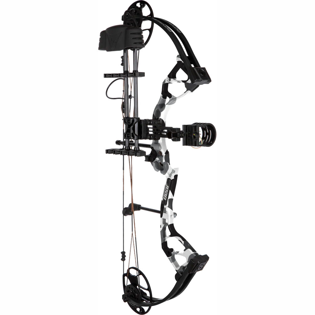 Bear Royale RTH Bow Package Fred Bear Whiteout/Black 50 lbs. LH