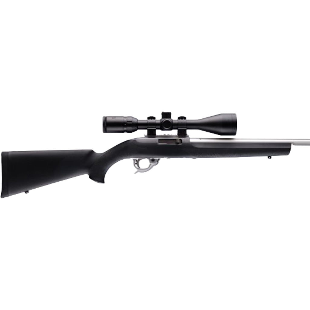 Hogue Overmolded Rubber Stock w/STD Barrel Channel Ruger 10-22 Black