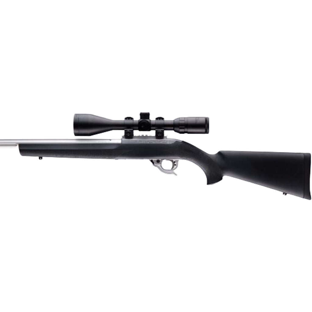 Hogue Overmolded Rubber Stock w/STD Barrel Channel Ruger 10-22 Black