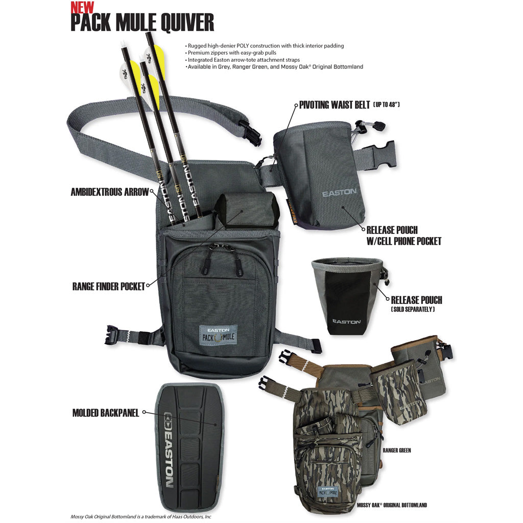 Easton Pack Mule Quiver Ranger Green