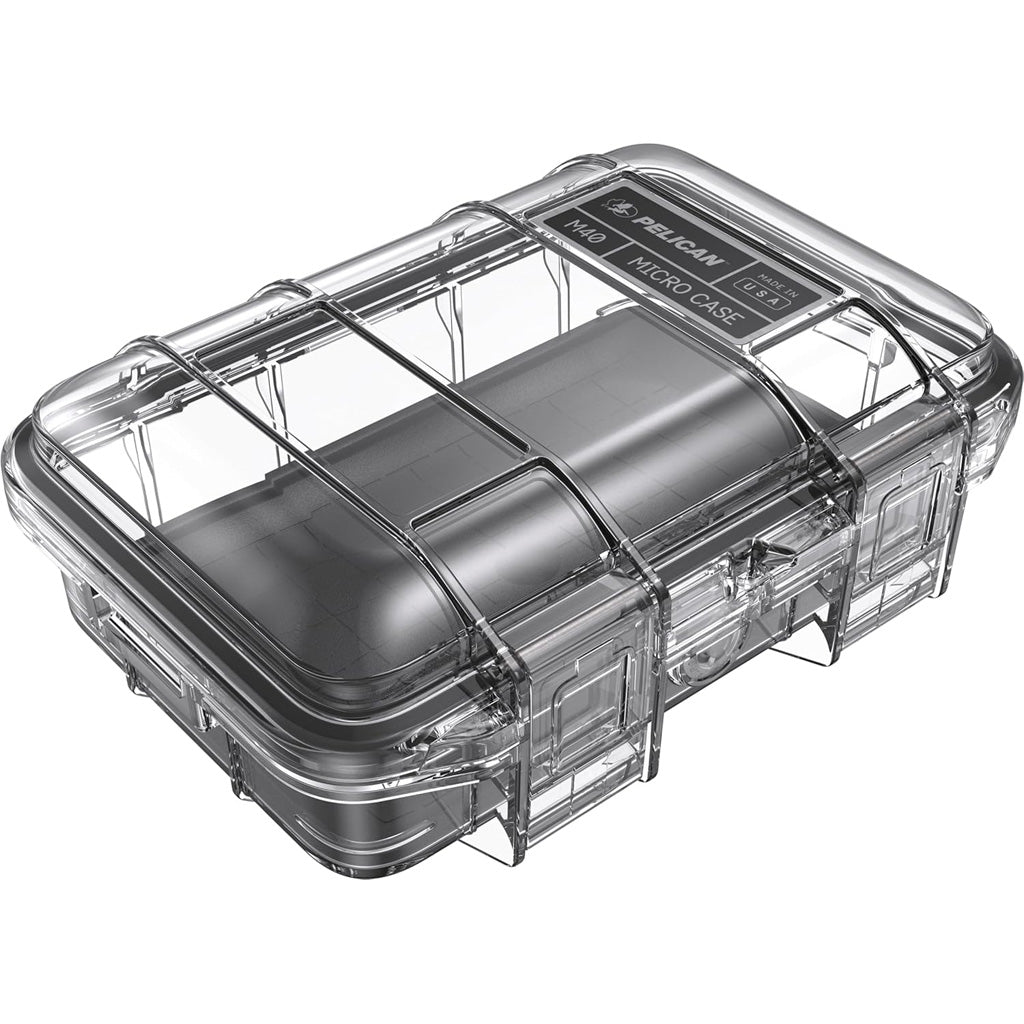 Pelican Waterproof M40 Micro Case Black/Clear