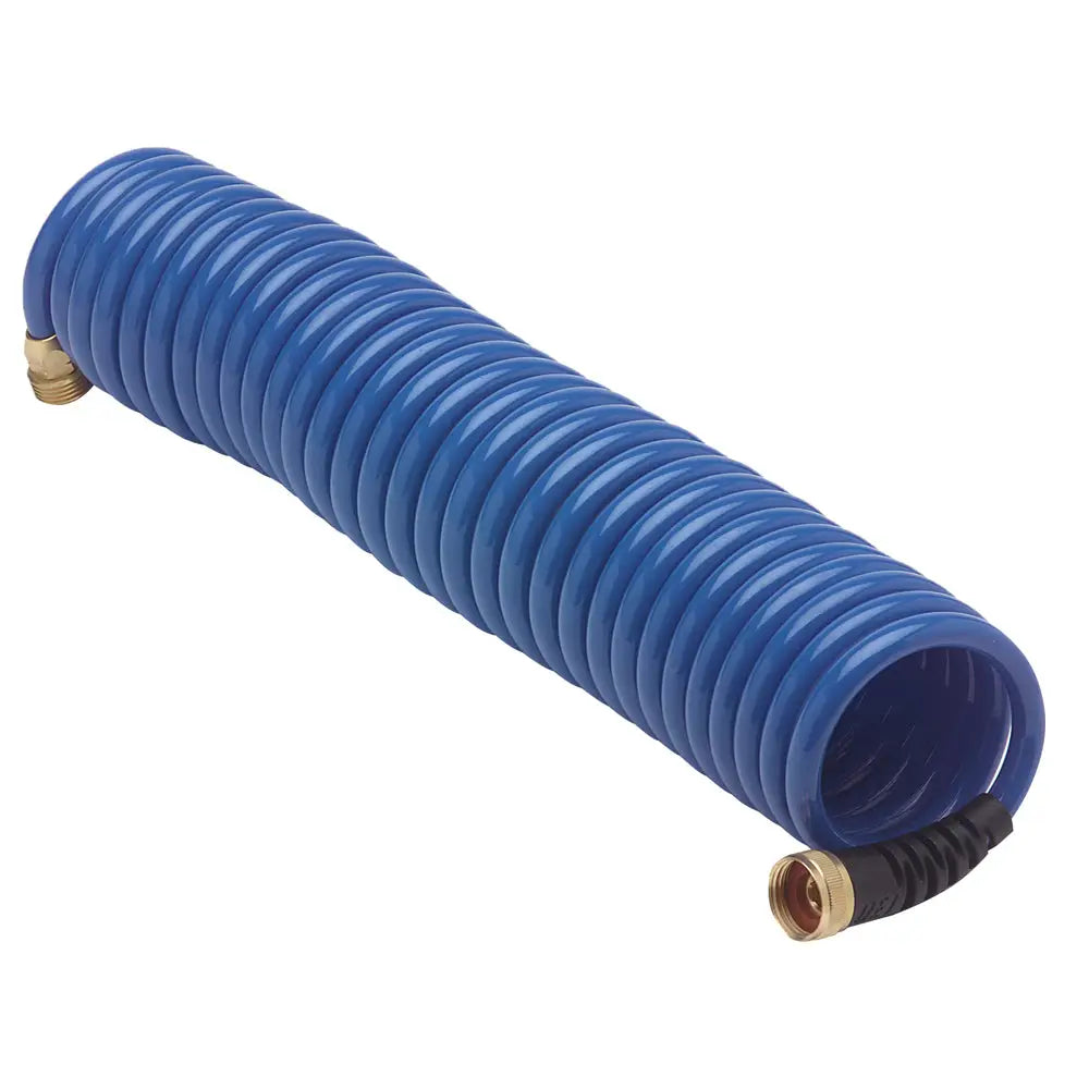 HoseCoil Blue Hose w/Flex Relief - 25&